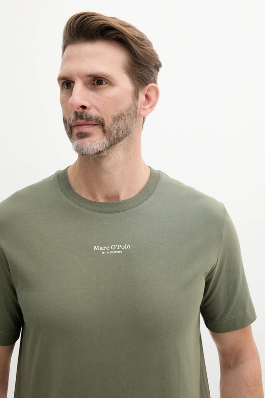 Marc O'Polo tricou din bumbac verde 523201251382