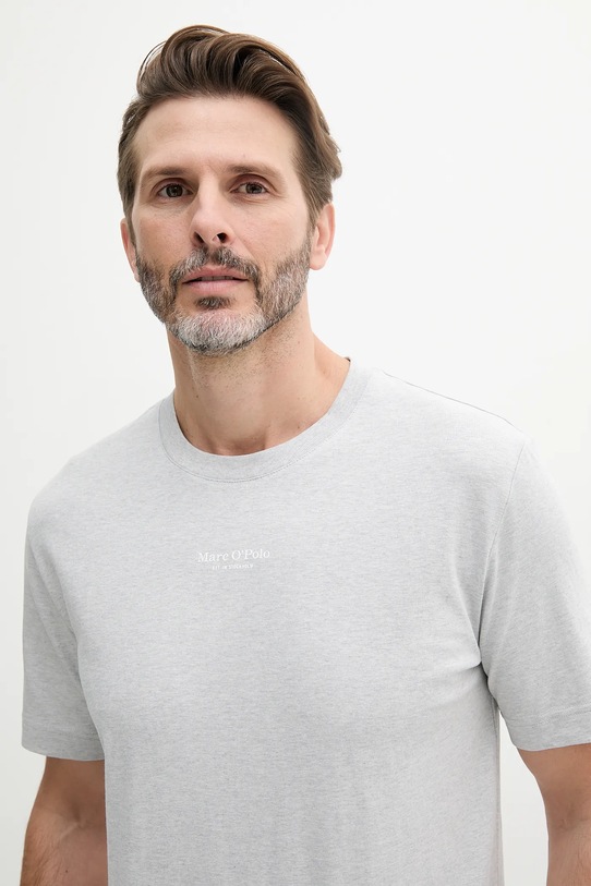 Marc O'Polo t-shirt bawełniany szary 523201251382