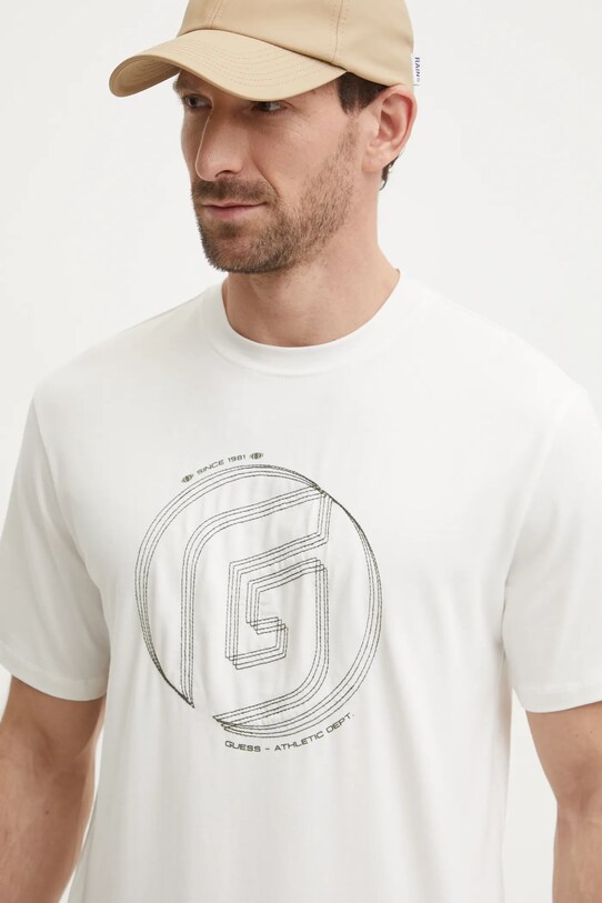 Μπλουζάκι Guess KEFKA μπεζ Z5RI01.J1314