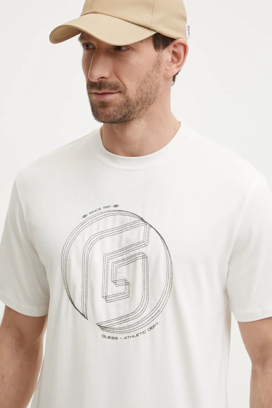 Μπλουζάκι Guess KEFKA μπεζ Z5RI01.J1314