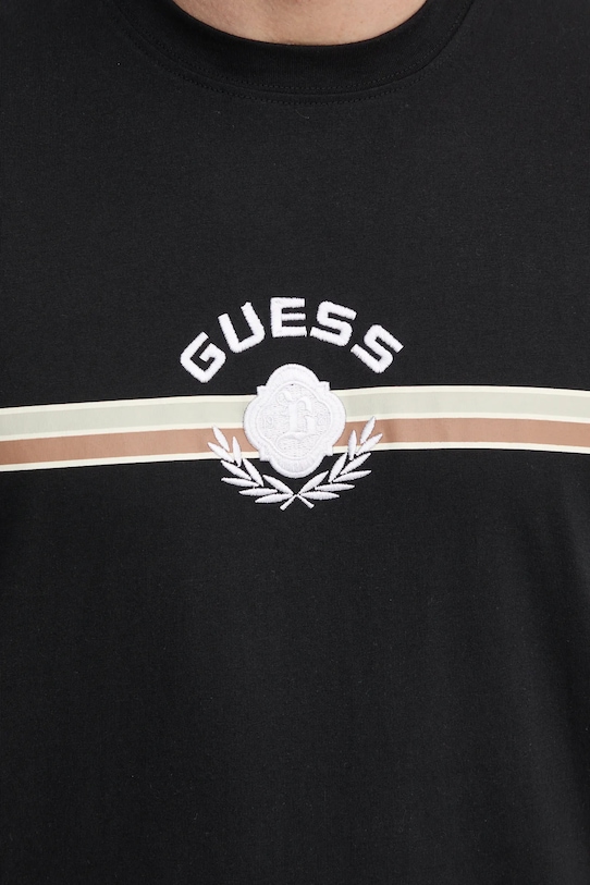 Bavlnené tričko Guess MOJO Z5RI02.I3Z14 čierna