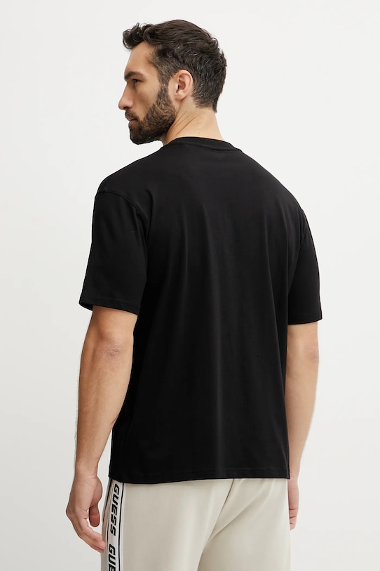 Бавовняна футболка Guess SURON Z5RI10.I3Z14 чорний SS25