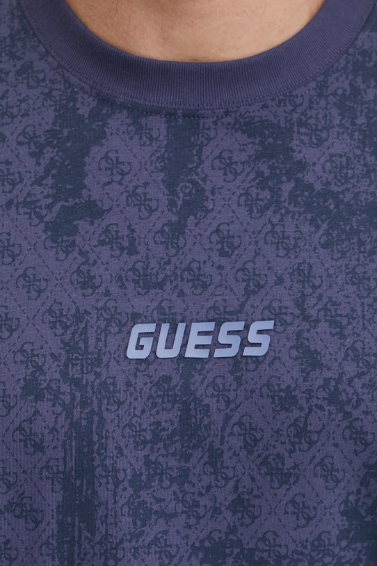 Bavlnené tričko Guess GOTAM Z5RI16.I3Z14 fialová