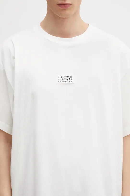 MM6 Maison Margiela cotton t-shirt white SH0GC0033