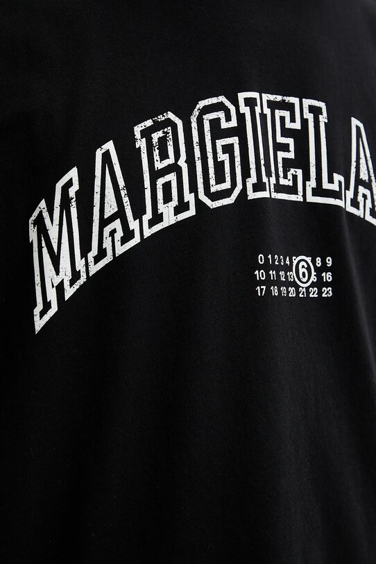 Bavlnené tričko MM6 Maison Margiela SH0GC0046 čierna