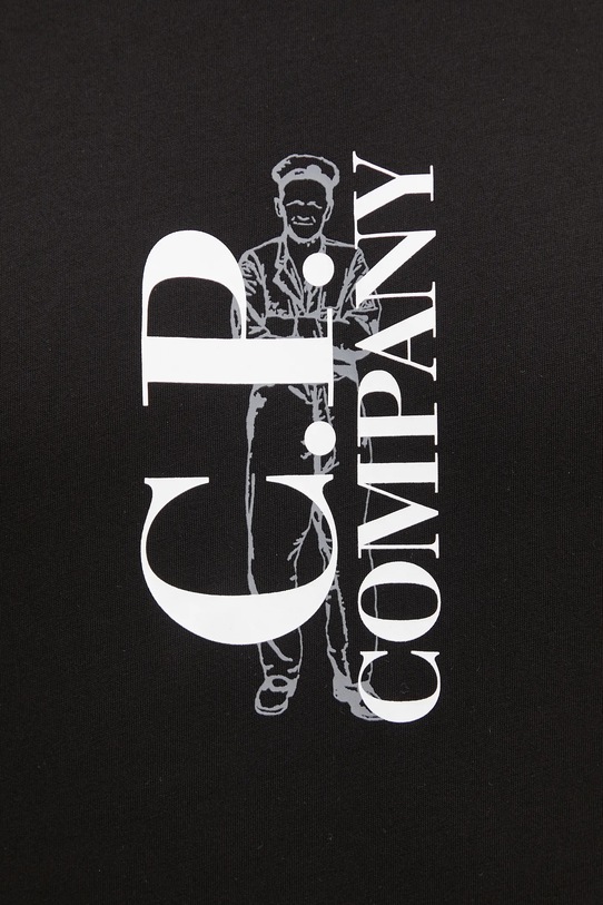 C.P. Company t-shirt in cotone 18CMTS138A005100W nero