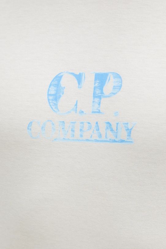 C.P. Company t-shirt bawełniany 18CMTS143A006586W beżowy