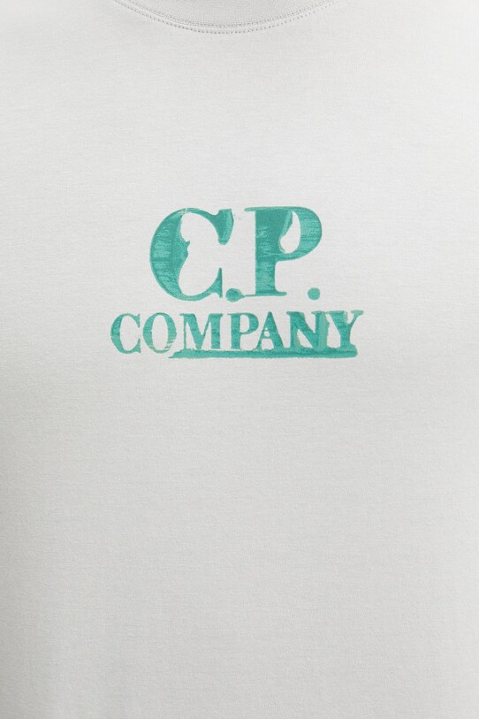 Βαμβακερό μπλουζάκι C.P. Company 18CMTS143A006586W γκρί