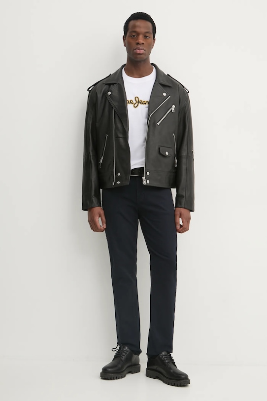 Bavlněné tričko Pepe Jeans DORIAN TEE PM509721 bílá SS25