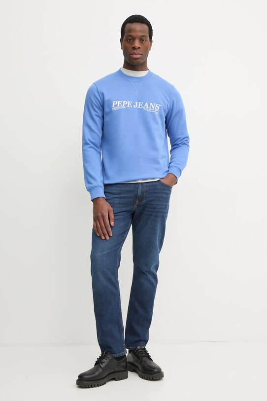 Pepe Jeans t-shirt bawełniany DORIAN TEE PM509721 szary SS25