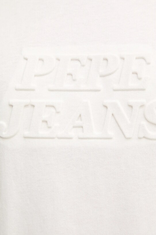 Βαμβακερό μπλουζάκι Pepe Jeans DARIUS TEE PM509723 μπεζ