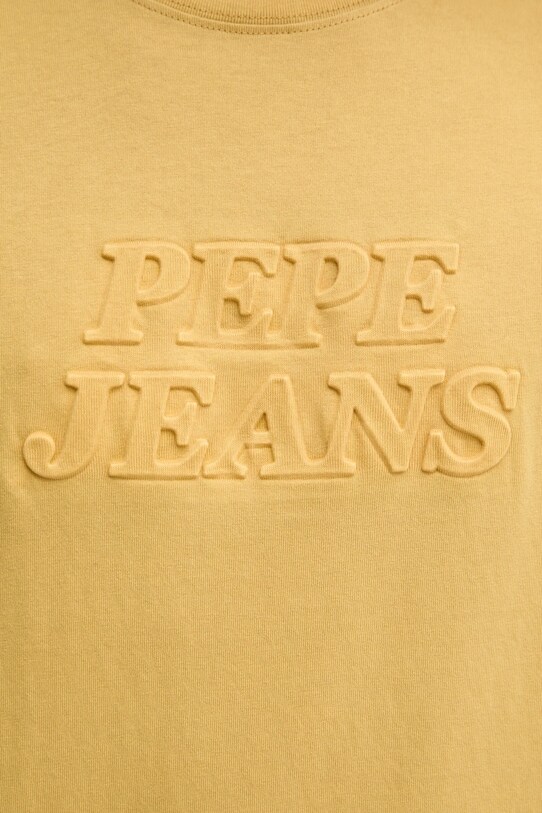Pepe Jeans tricou din bumbac DARIUS TEE PM509723 galben