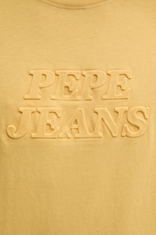Pepe Jeans tricou din bumbac DARIUS TEE PM509723 galben