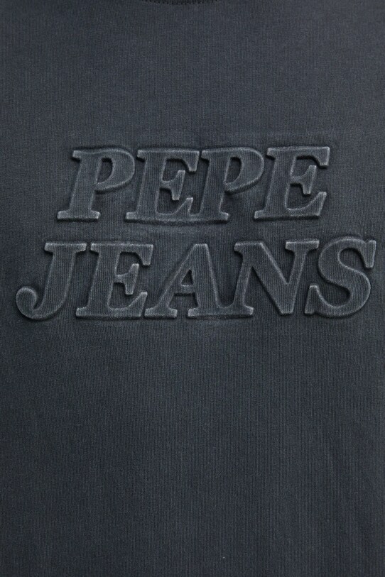 Хлопковая футболка Pepe Jeans DARIUS TEE PM509723 чёрный