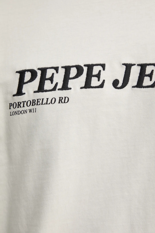 Pepe Jeans t-shirt bawełniany DYLAN TEE PM509728 beżowy