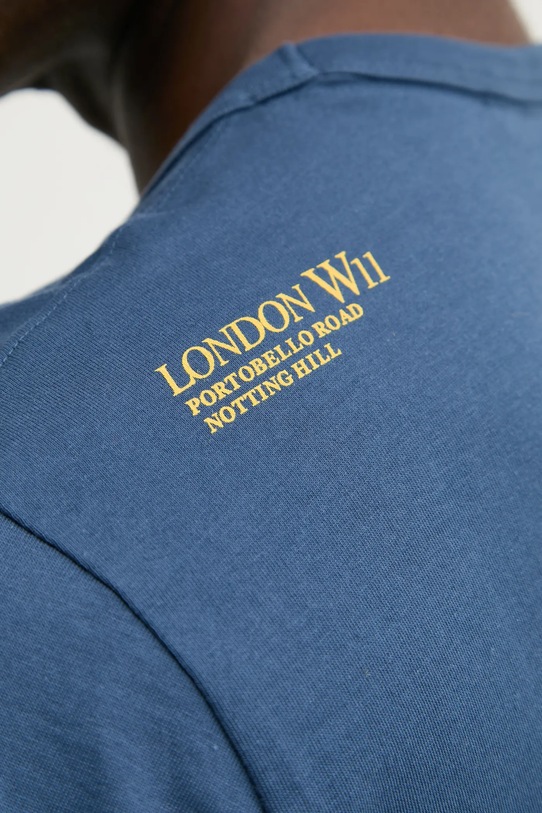 Pepe Jeans tricou din bumbac DYLAN TEE PM509728 albastru