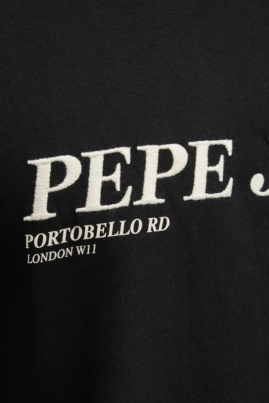Хлопковая футболка Pepe Jeans DYLAN TEE PM509728 чёрный