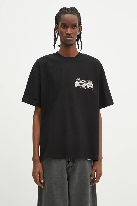 Îmbrăcăminte Represent tricou din bumbac Raceway MLM41063.01 negru