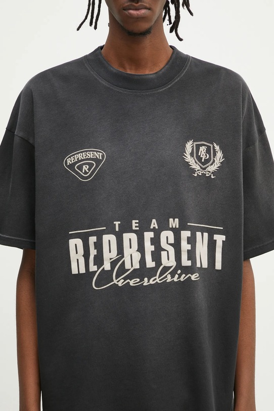 Represent t-shirt in cotone World Championship nero MLM41143.04
