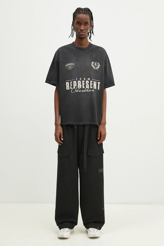 Represent t-shirt in cotone World Championship MLM41143.04 nero