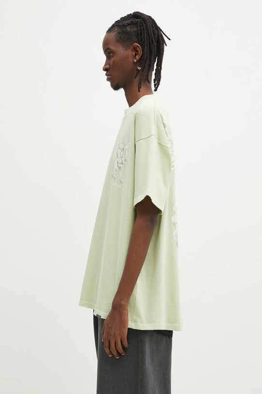 Represent cotton t-shirt Elegance In Motion MLM41066.37 green SS25