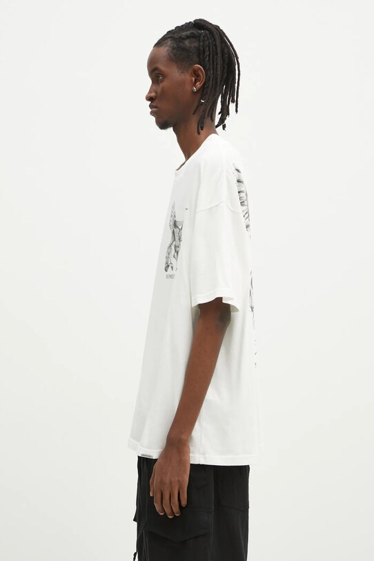 Represent cotton t-shirt Elegance In Motion MLM41066.72 white SS25