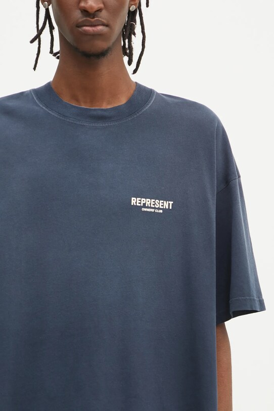 Abbigliamento Represent t-shirt in cotone Owners Club OCM41114.224 blu navy