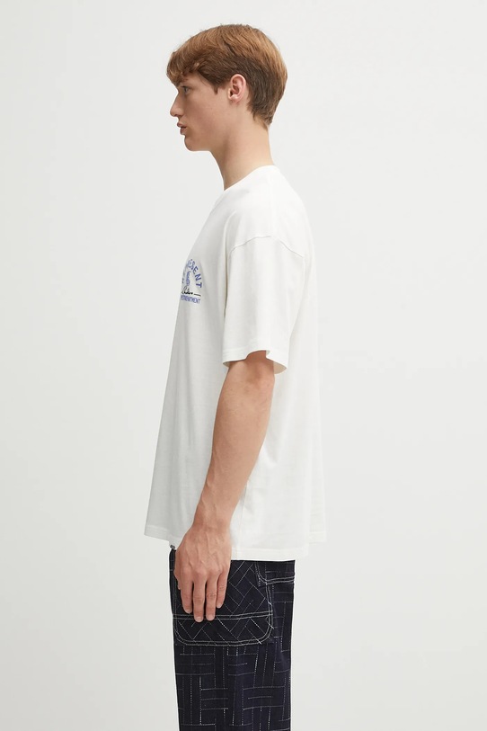 Represent t-shirt bawełniany Competition Department MLM41061.72 beżowy SS25