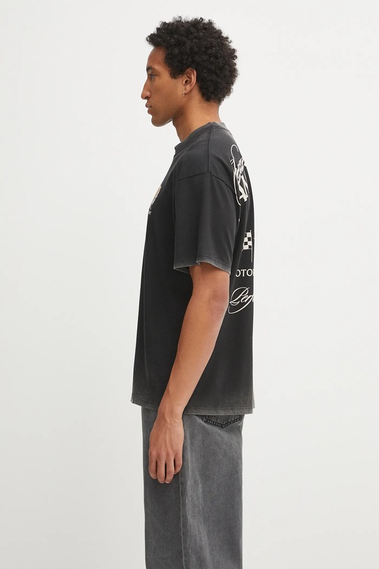 Pamučna majica Represent Crest MLM41069.06 crna SS25