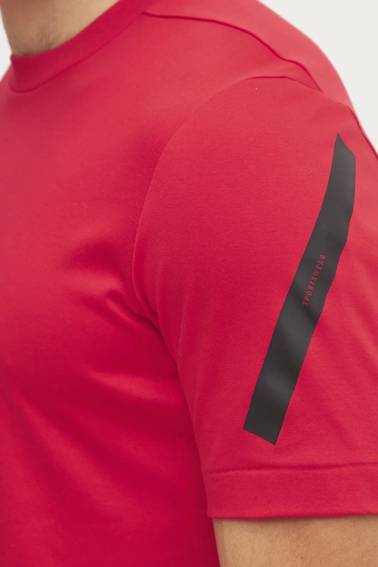 Хлопковая футболка adidas Z.N.E. JC7922 красный