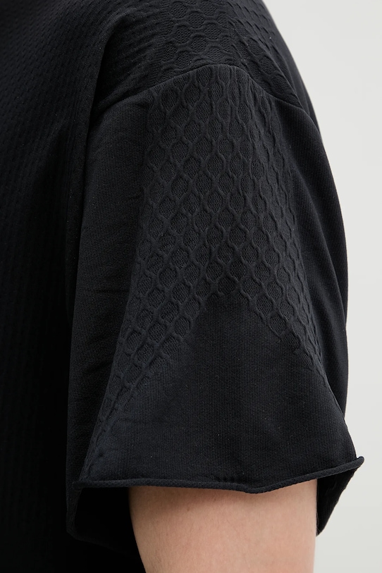 MM6 Maison Margiela tricou x Salomon SH0GC0051 negru