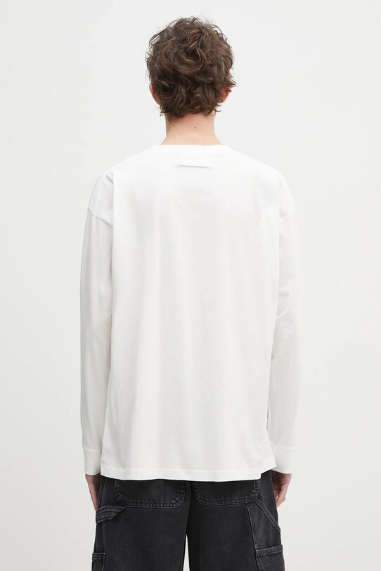 Îmbrăcăminte MM6 Maison Margiela longsleeve din bumbac SH2GC0021 alb