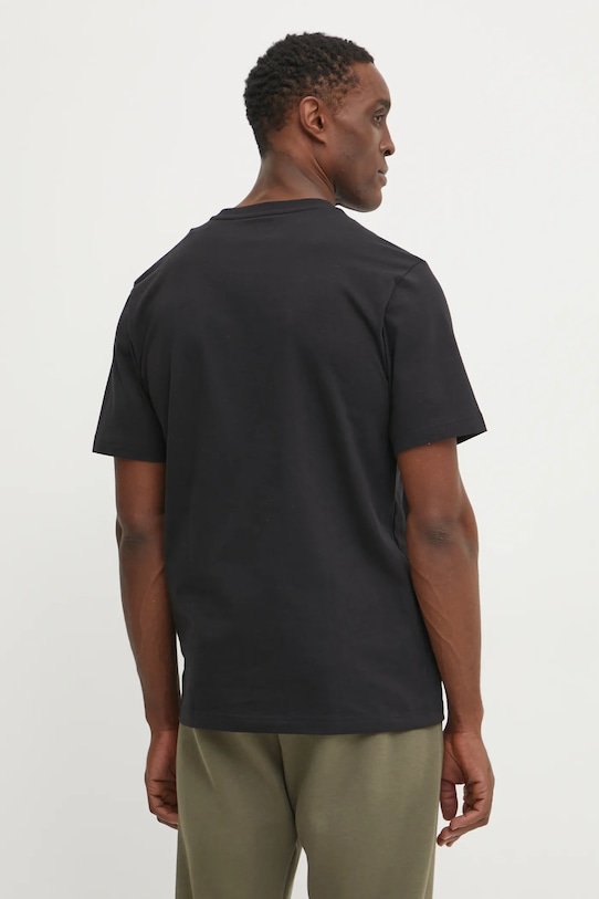 Одежда Хлопковая футболка adidas M L M EMB TEE JJ3979 чёрный