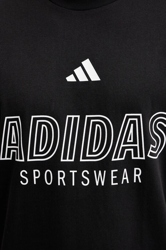 adidas t-shirt in cotone M C HOT SPW T JN7851 nero
