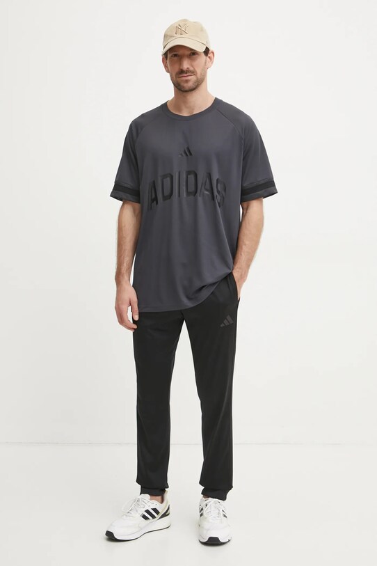 Футболка adidas US Sports JD8097 сірий SS25