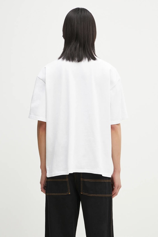 Дрехи Памучна тениска Fiorucci Lollipop Heart Print Boxy Fit T-Shirt U02SPTSH103CJ01WH03 бял