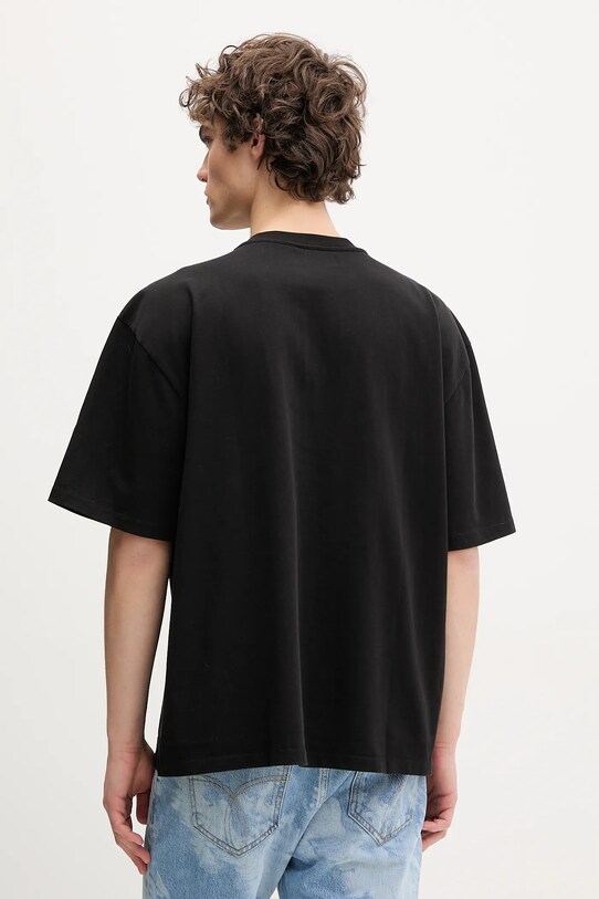 Ruházat Fiorucci pamut póló Curly Lollipop Logo Boxy T-Shirt U02SPTSH103CJ01BK02 fekete
