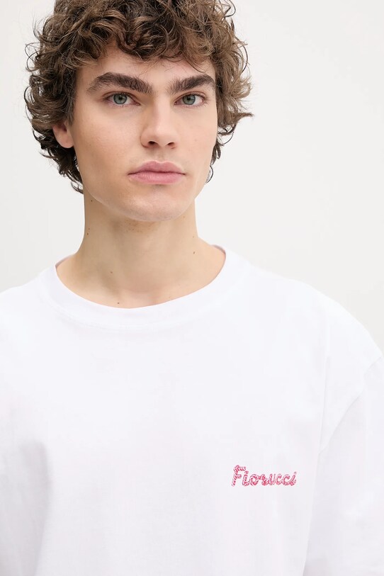 Бавовняна футболка Fiorucci Candy Logo Relaxed Fit T-Shirt білий U02SPTSH101CJ01WH09