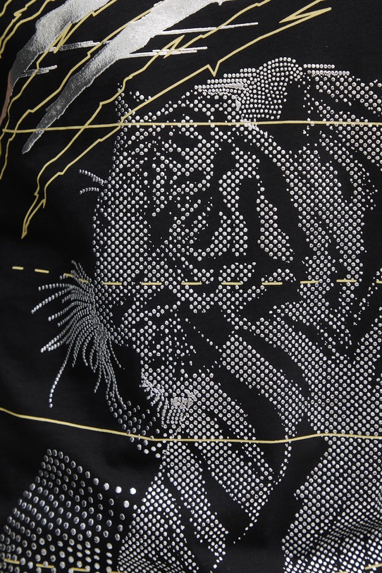 PLEIN SPORT t-shirt in cotone SAEC.MTK8007.STE001N nero