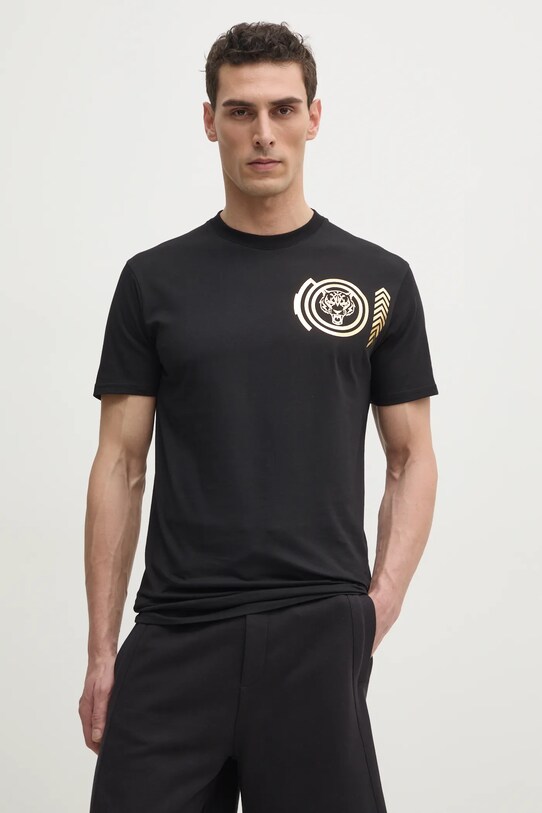 Одяг Бавовняна футболка PLEIN SPORT SAEC.MTK8011.STE001N чорний