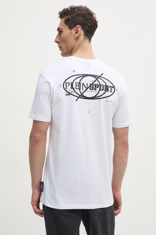 Футболка PLEIN SPORT regular білий SAEC.MTK8012.STE001N