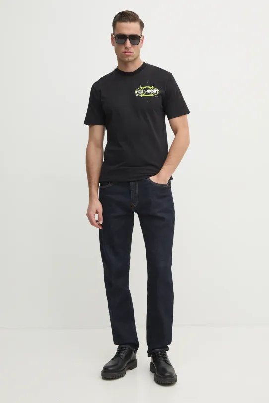 Kratka majica PLEIN SPORT SAEC.MTK8012.STE001N črna SS25