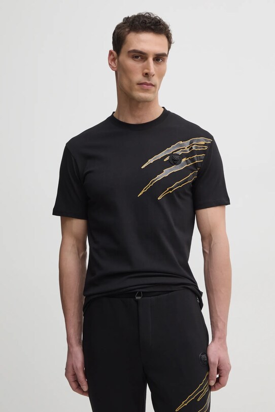 Одяг Бавовняна футболка PLEIN SPORT SAEC.MTK8019.STE001N чорний