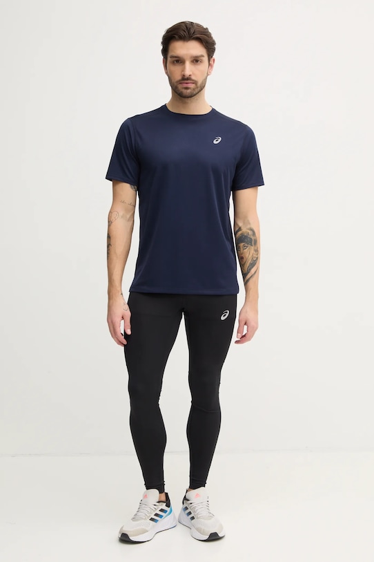 Футболка для бега Asics Core 2011D221 тёмно-синий AW25