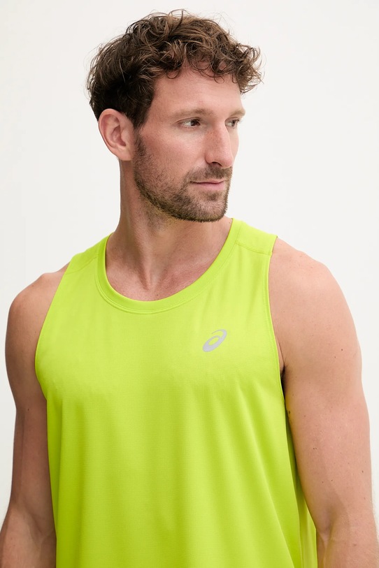 Asics t-shirt do biegania Core zielony 2011D223