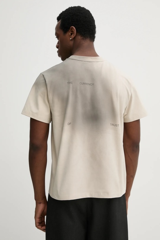 Odzież Heliot Emil t-shirt SS25.M.09.129.ST18 beżowy
