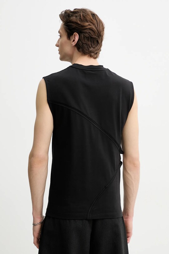 Odzież Heliot Emil t-shirt SS25.M.09.136.BLK01 czarny