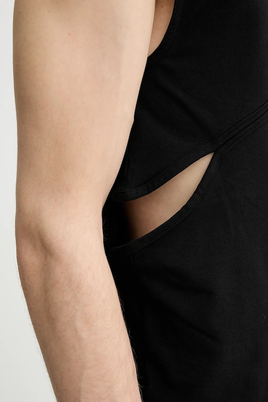 Heliot Emil tricou SS25.M.09.136.BLK01 negru