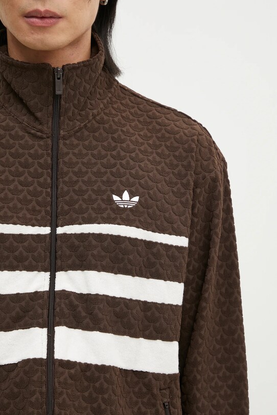 adidas Originals sweatshirt Q12 Monogram Tee brown JP4419