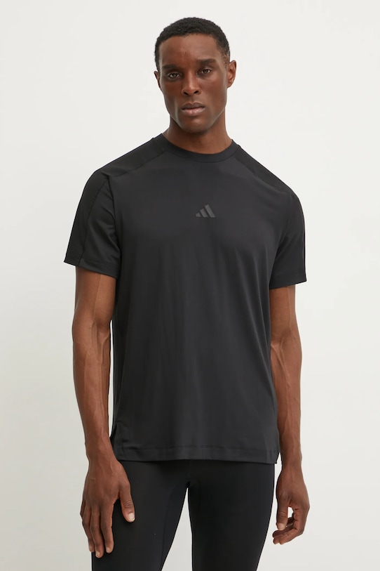 Футболка для тренинга adidas Performance Puremotion regular чёрный JE5690